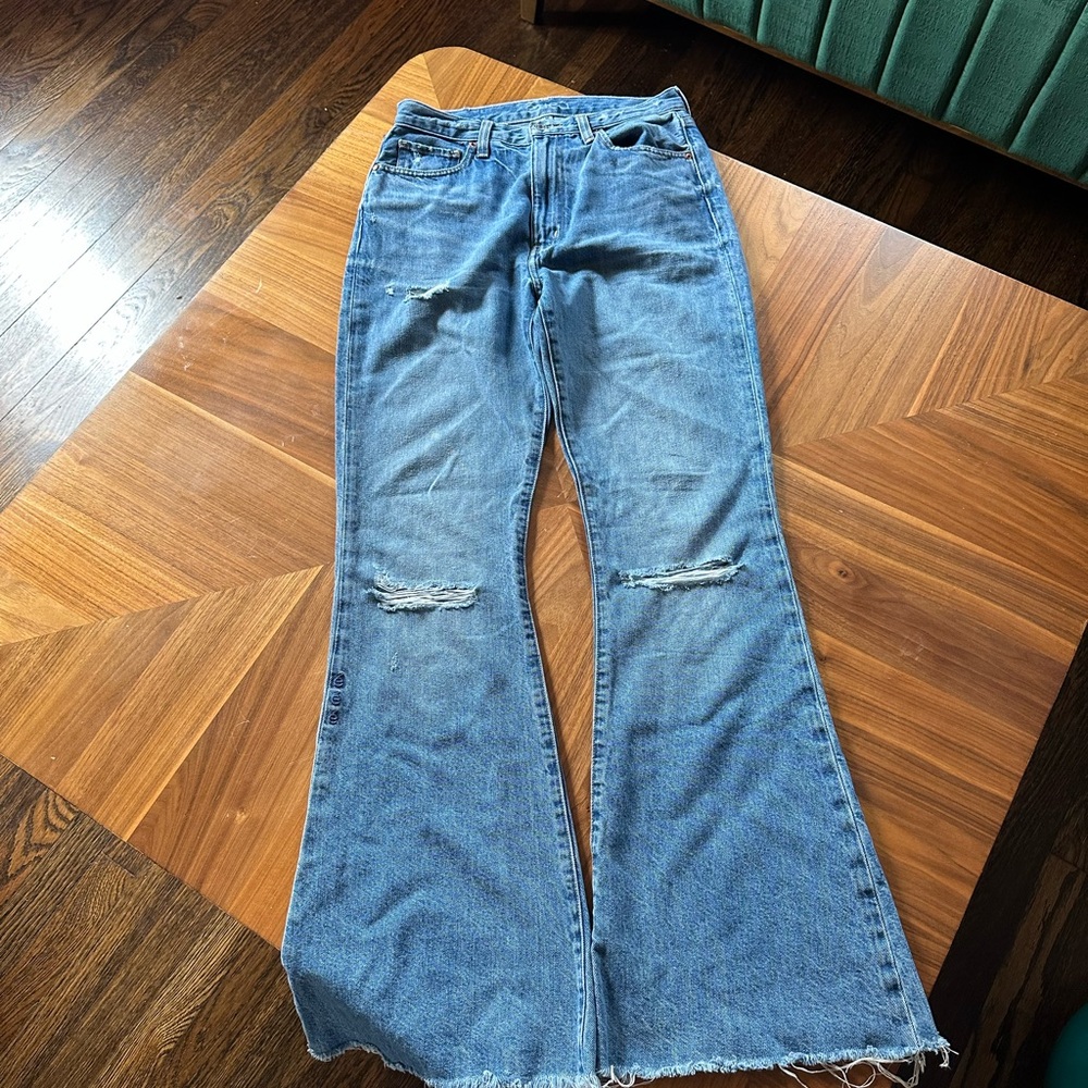 Etica Nina High Waist Flare Jeans 27 x 33 - Picture 2 of 7